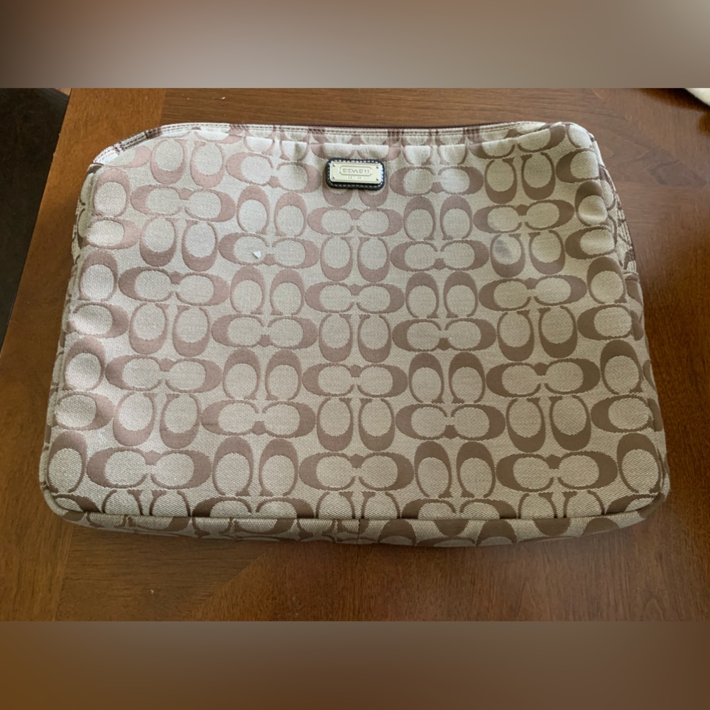 Coach laptop bag